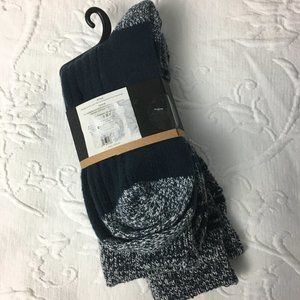 Frye Accessories - Frye Supersoft Boot Socks 2 Pack in Blue & Grey Frye Accessories - Frye Supersoft Boot Socks 2 Pack in Blue & Grey